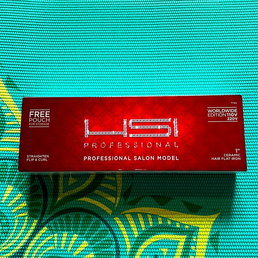 HSI Profession salon model 1 inch hair flat iron
